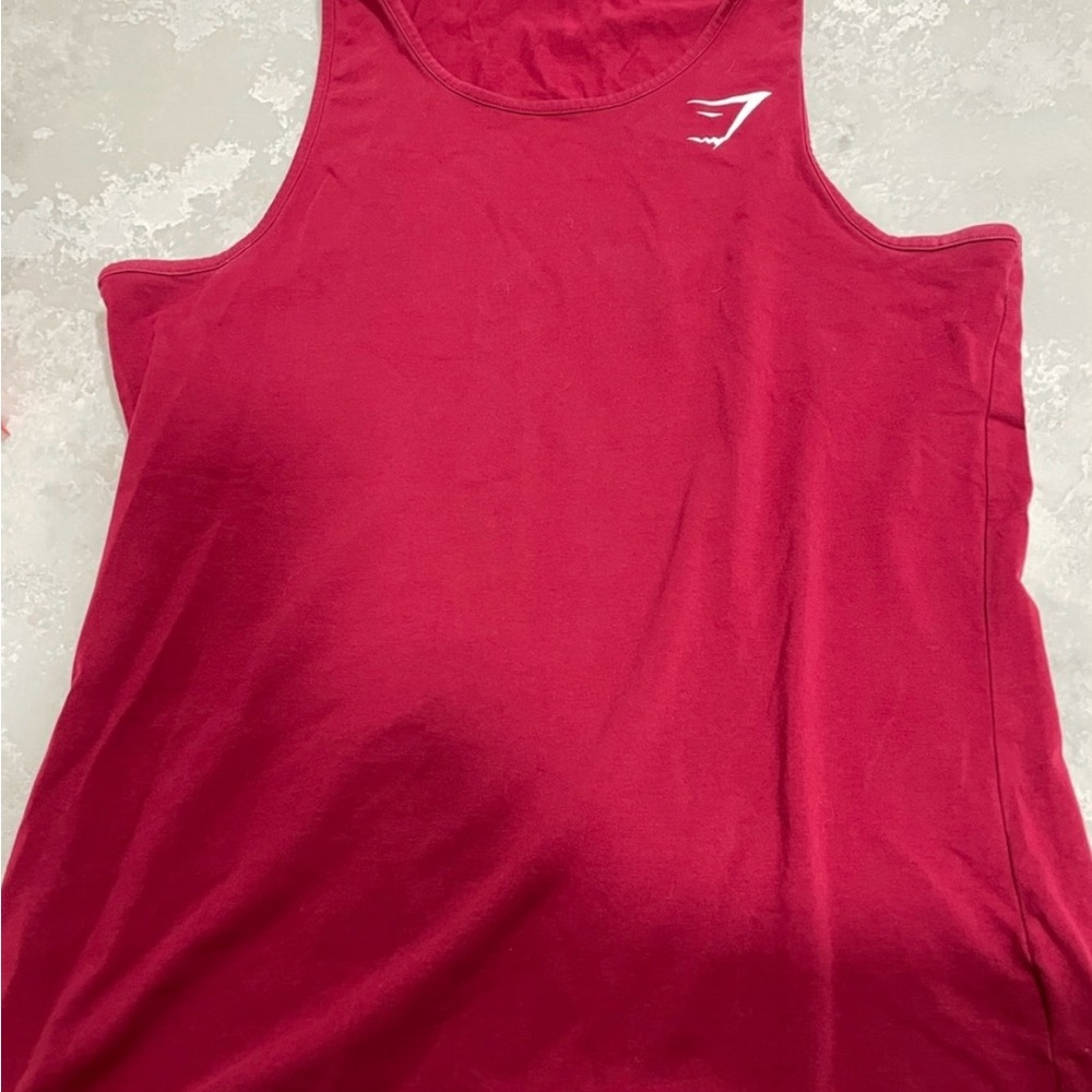 Gymshark Vibrant Red Tank Top